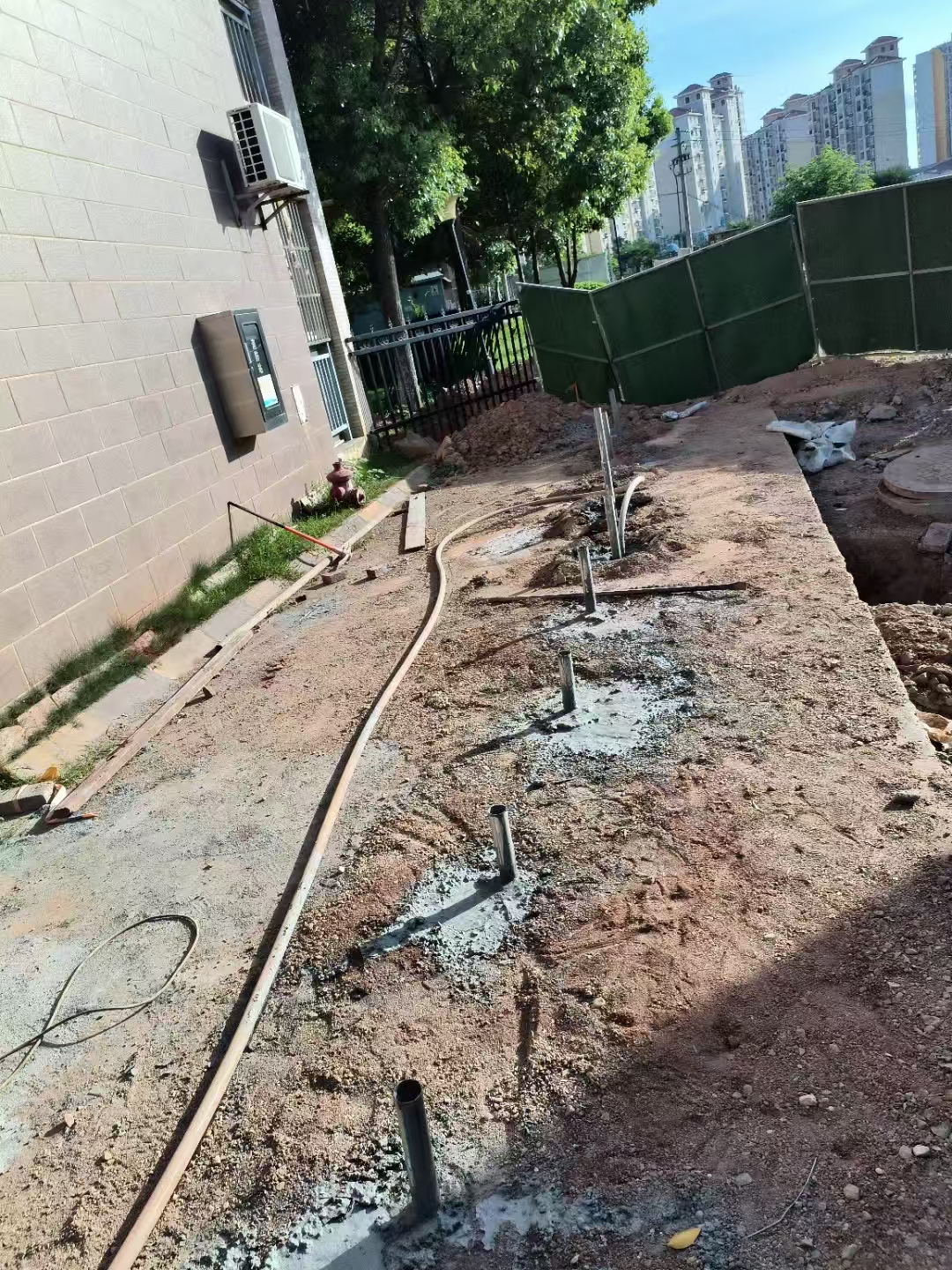 田阳自建房地基下沉加固